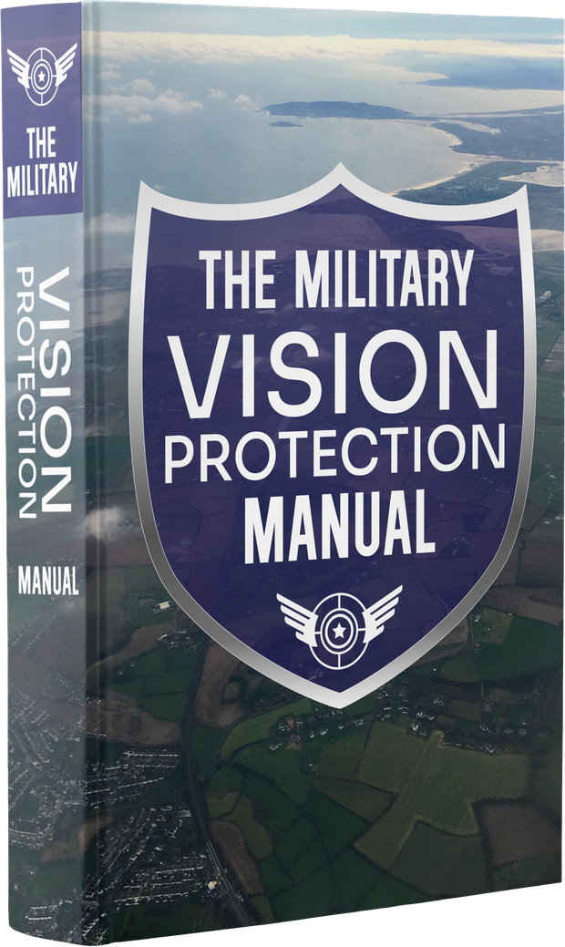 Bonus 1: The Military Vision Protection Manual ebook cover from the official product page
